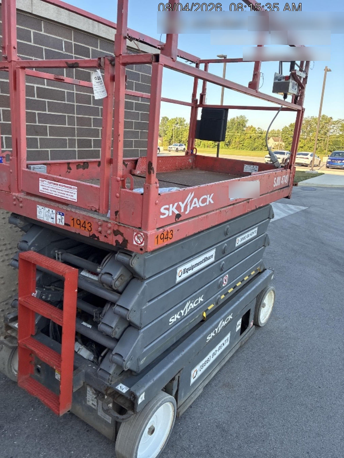 2016 SKYJACK SJIII-4740