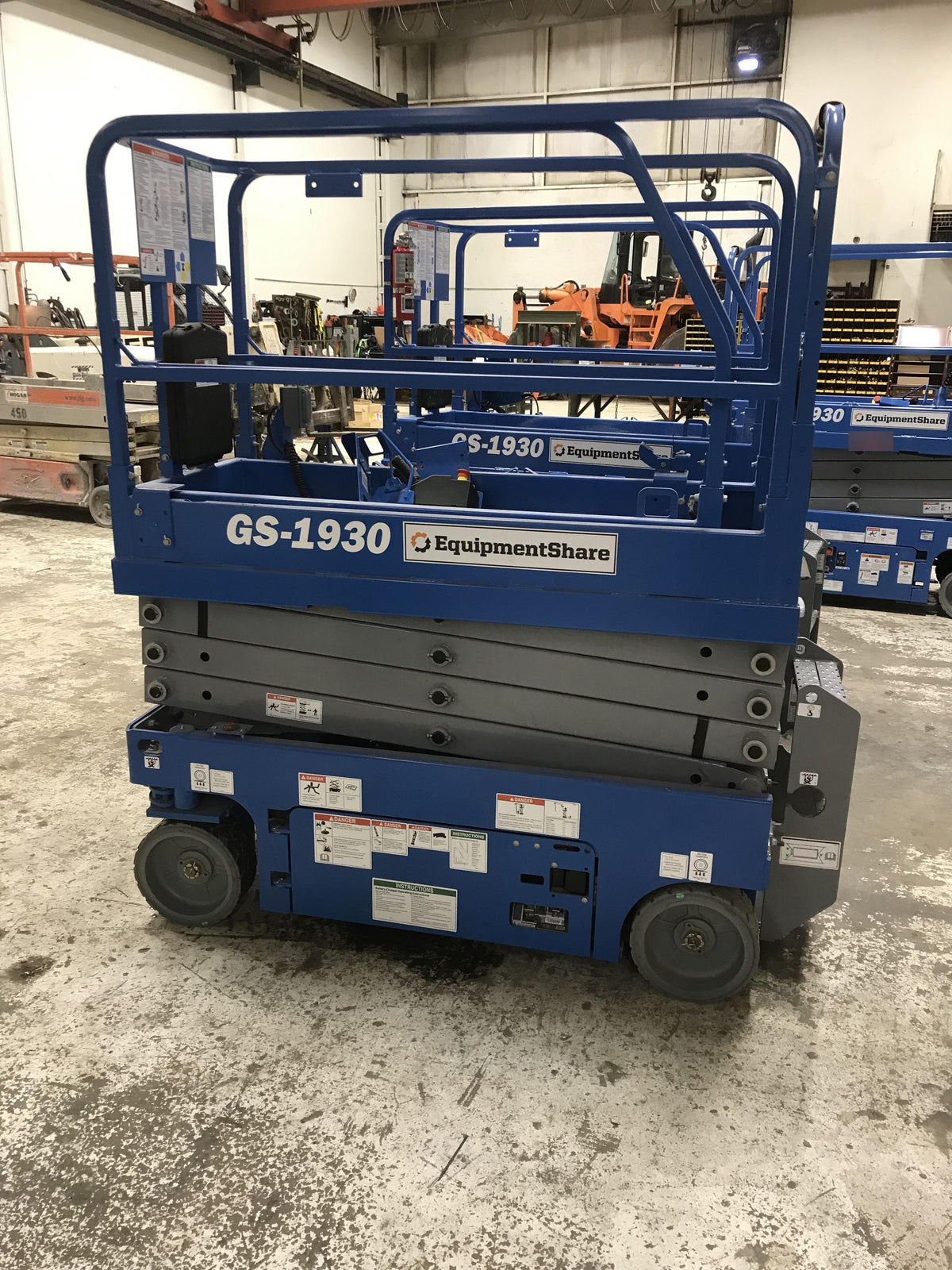 2019 Genie GS-1930 Fixed rails with chain Entry