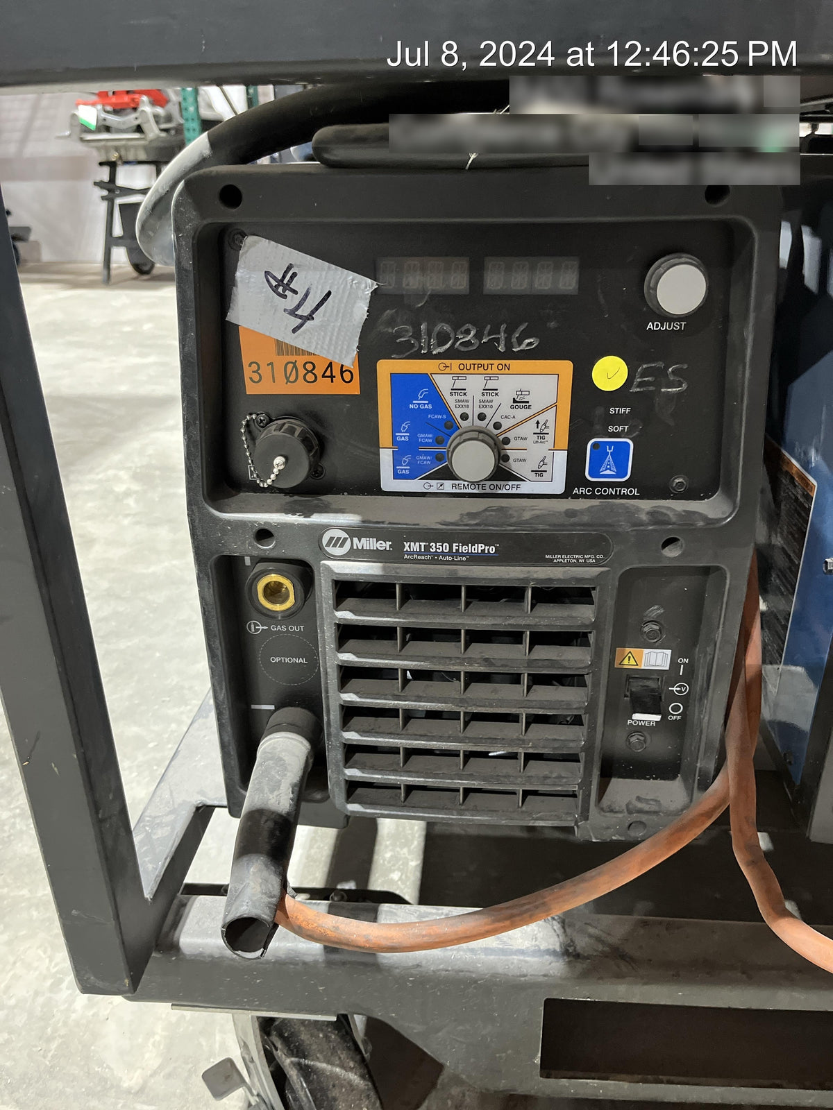 2023 MILLER ELECTRIC XMT 350