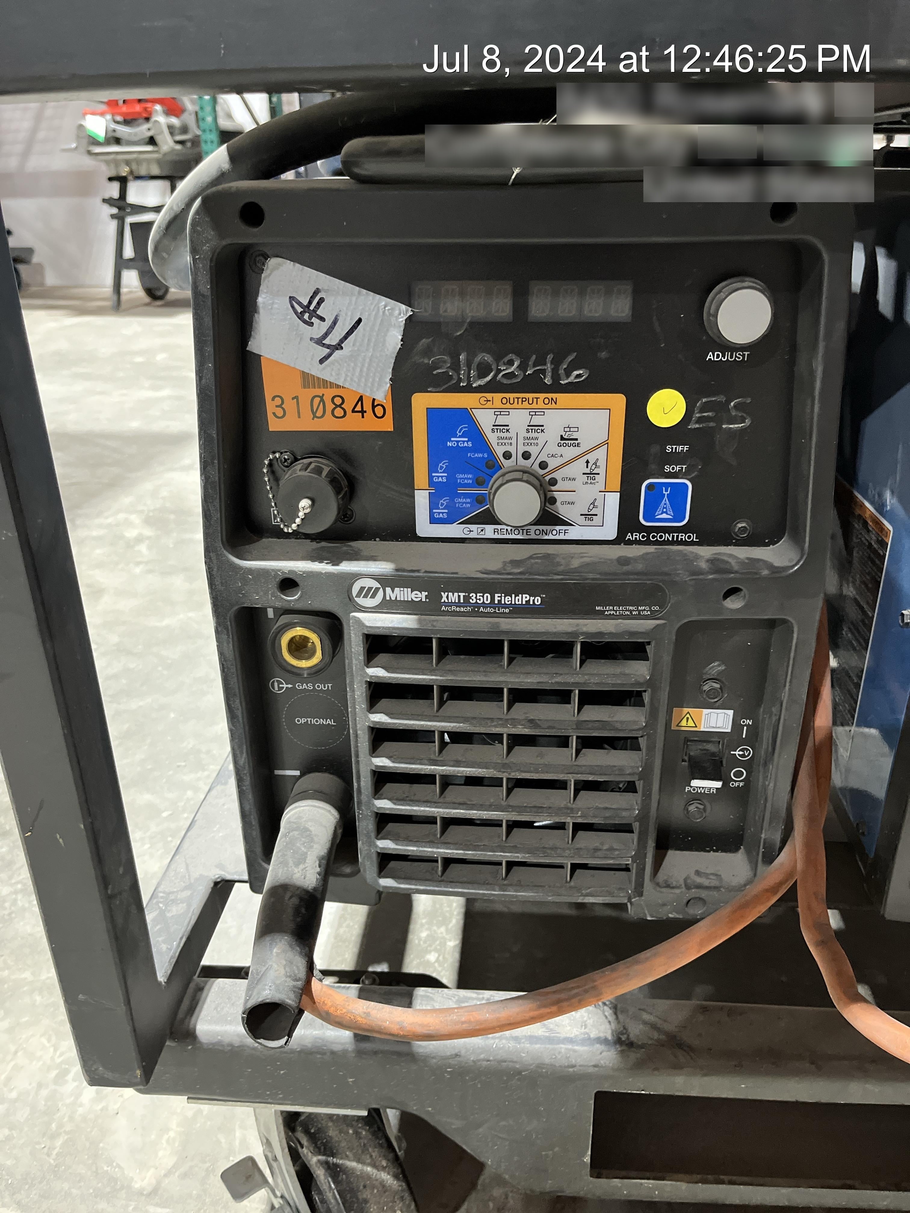 2023 MILLER ELECTRIC XMT 350
