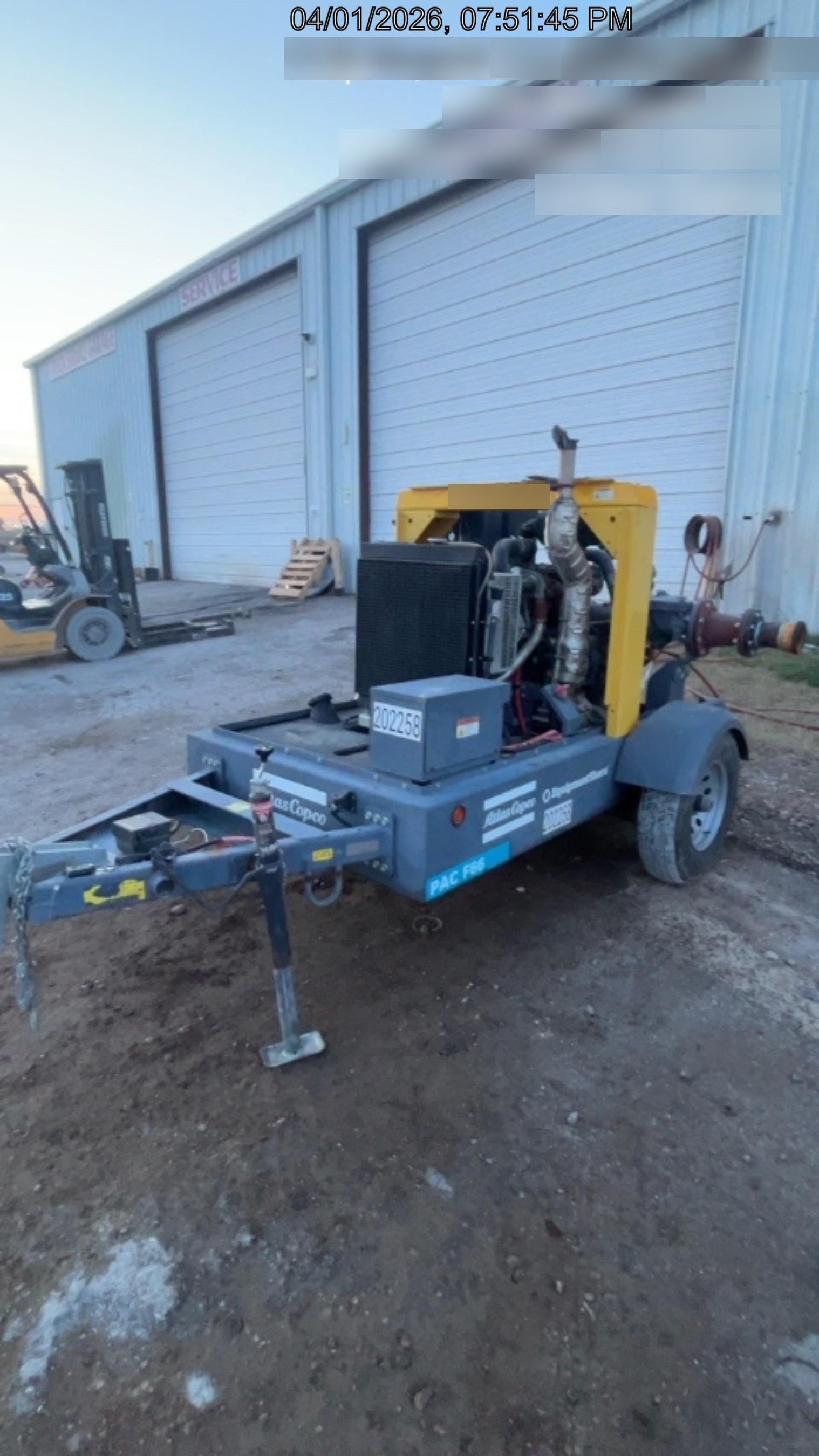 2022 ATLAS COPCO PAC F66 KD