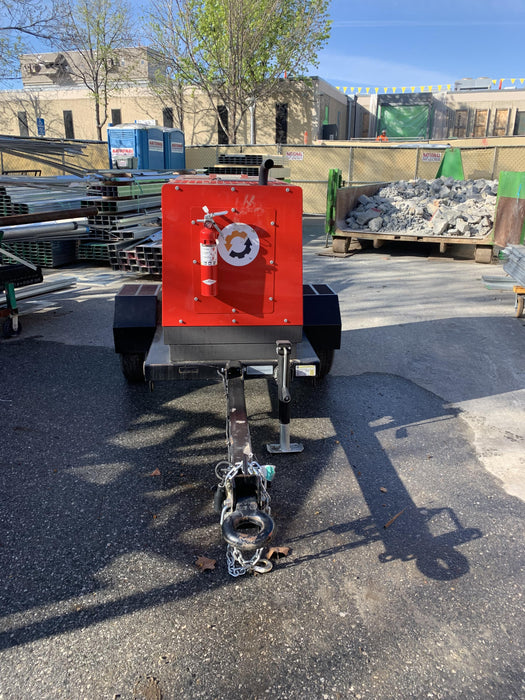 2022 Shindaiwa DGW400MDL Kubota D902 Engine, 23 HP, Dual Op Welder, Wire, Arc, Droop Stick, Tig, and CC Stick Functionality, Simulphase, 3 Phase and 1 Phase Gen Output, Single Axle NB Trlr, Slr Trckl Chrg 12V 12W, Fire Ext