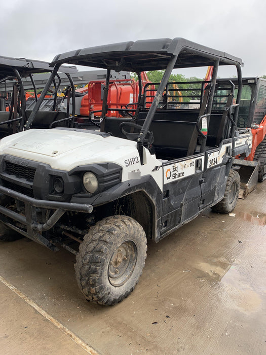2018 Kawasaki MULE PRO-DX Kawasaki Mule 4x4 Diesel UTV w/Hard Top, No Windshield, No Doors, Beacon, Backup Alarm, ES Keypad/Hardware Installed