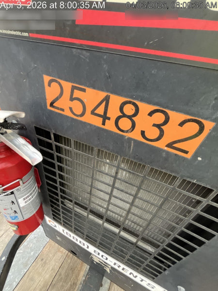 2022 Lincoln Electric LE400 Kubota V1505, Trlr, Cable Rack, Light Kit, ES Decals, T3