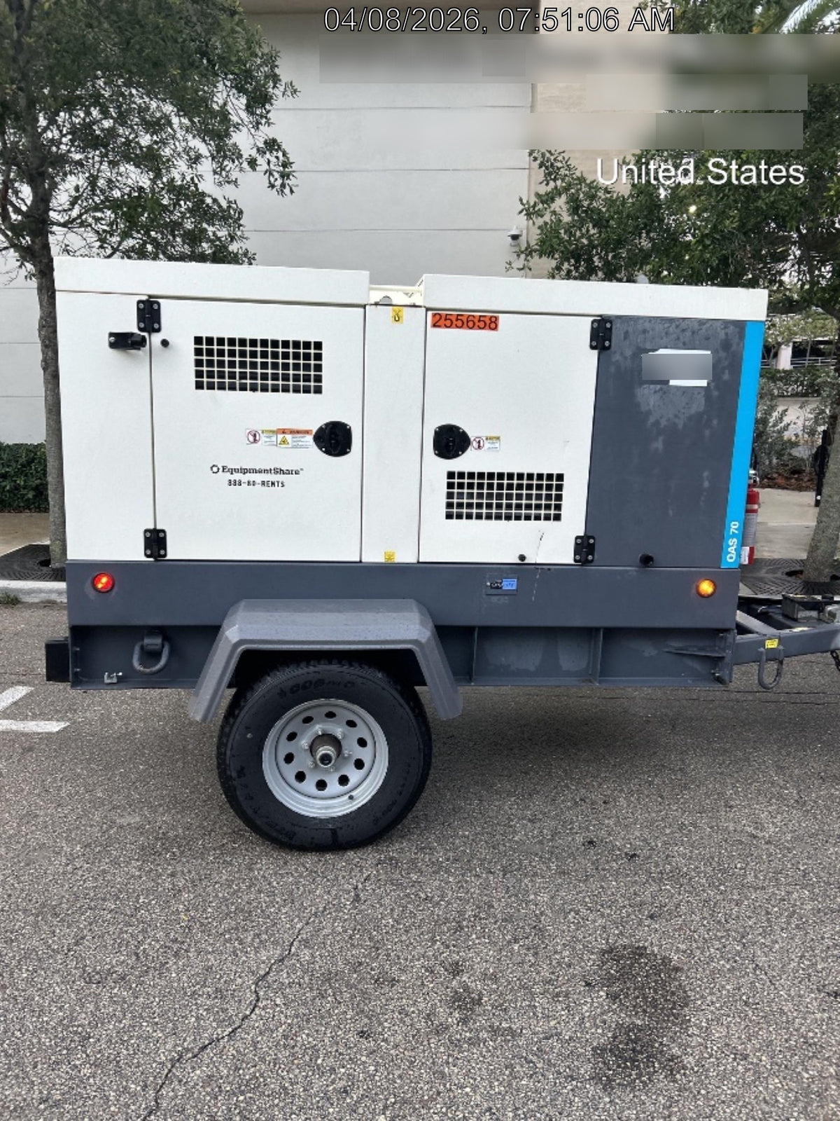 2022 ATLAS COPCO QAS 70
