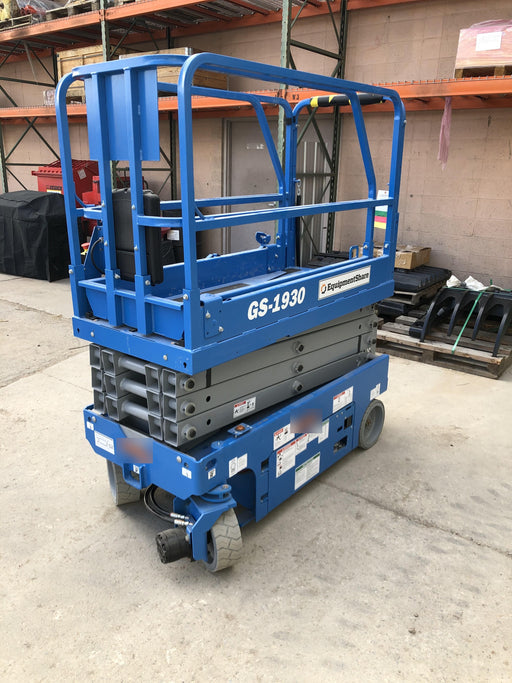 2019 Genie GS-1930 Fixed rails with chain Entry