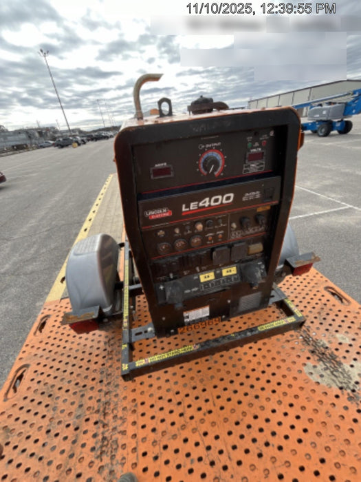 2022 Lincoln Electric LE400 Kubota V1505, Trlr, Cable Rack, Light Kit, ES Decals, T3