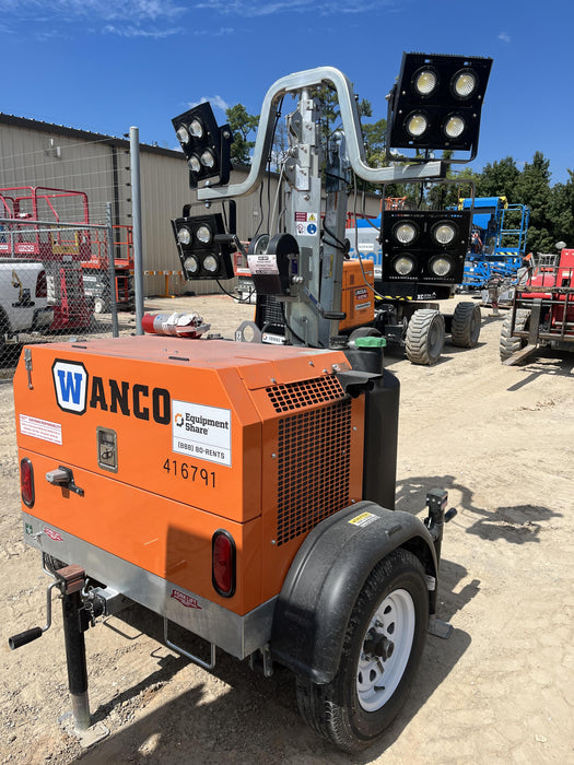 2024 Wanco WLTT-4MM4K Diesel, Deep Sea Controller, Shore Power Plug, Auto Start, (4) 350W LED Floodlights, 4kW Generator, 60 Gal Fuel Tank, 2" Ball, T3