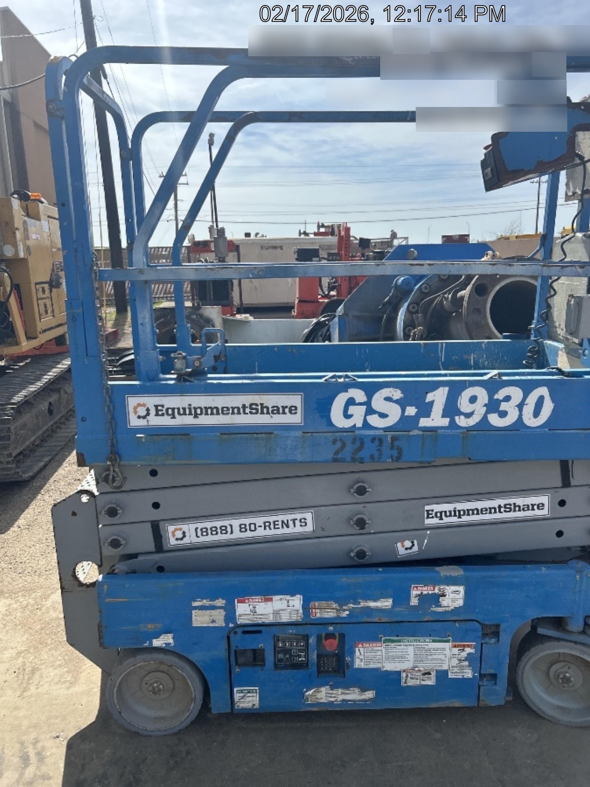 2016 Genie GS-1930 Genie GS1930 Scissor Lift