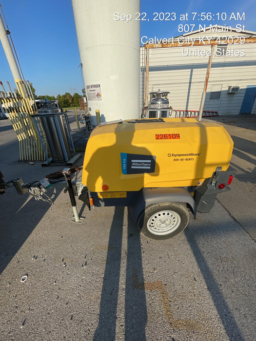 2022 ATLAS COPCO XAS 110