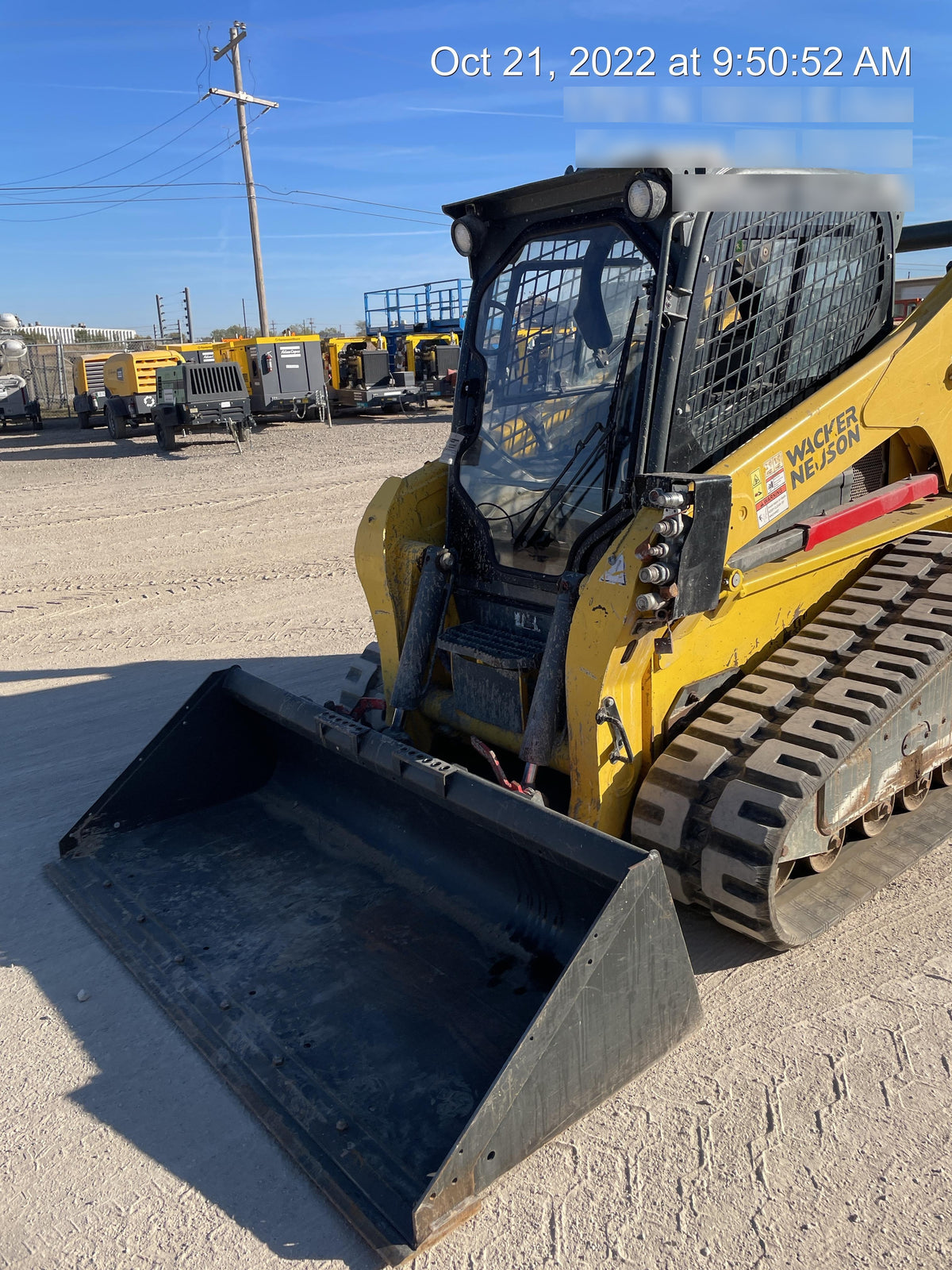 Wacker Neuson ST45 Wacker Neuson ST45 - Cab/Bucket Leveling/84" Bucket