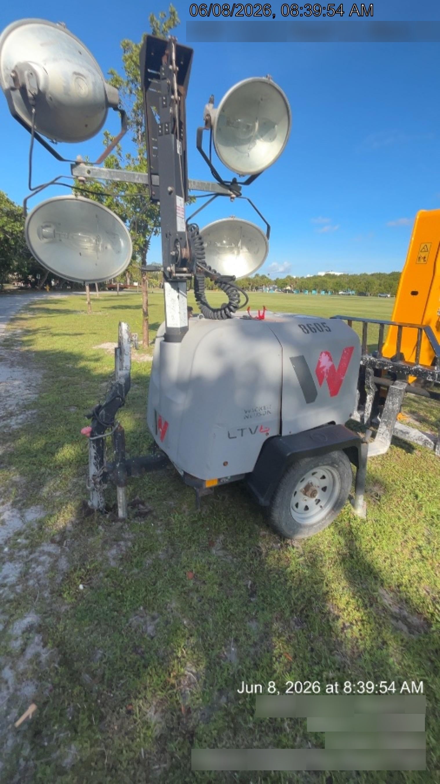 2018 Wacker Neuson LTV6L-MH Wacker Neuson LTV6L Towable Light Tower