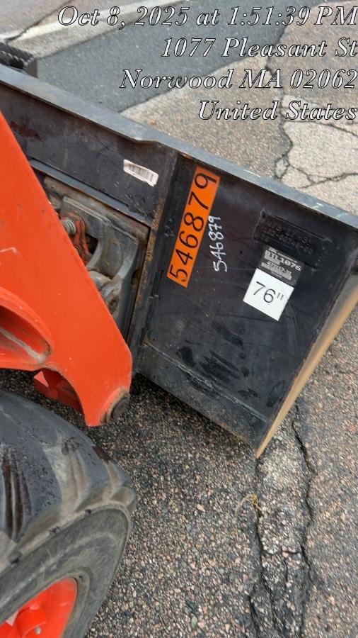 2025 TAKEUCHI 76" Smooth Bucket - Takeuchi