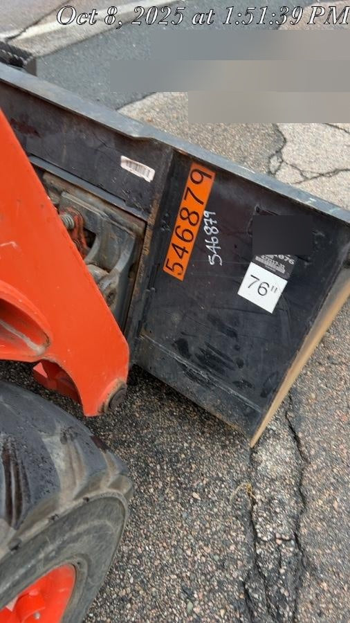 2025 TAKEUCHI 76" Smooth Bucket - Takeuchi