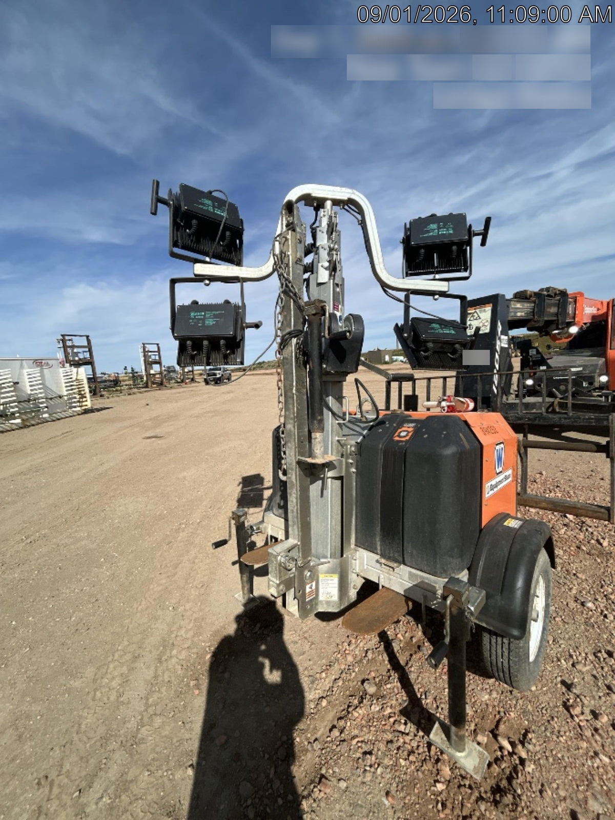 2024 Wanco WLTT-4MM4K Diesel, Deep Sea Controller, Shore Power Plug, Auto Start, (4) 350W LED Floodlights, 4kW Generator, 60 Gal Fuel Tank, 2" Ball, T3