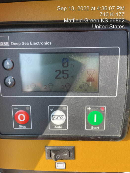 2022 Allmand NLV3GR (4) LED Light Fixture 350W, 23' Vertical Mast, 3kW Prime, Towable, ES Decals, T3