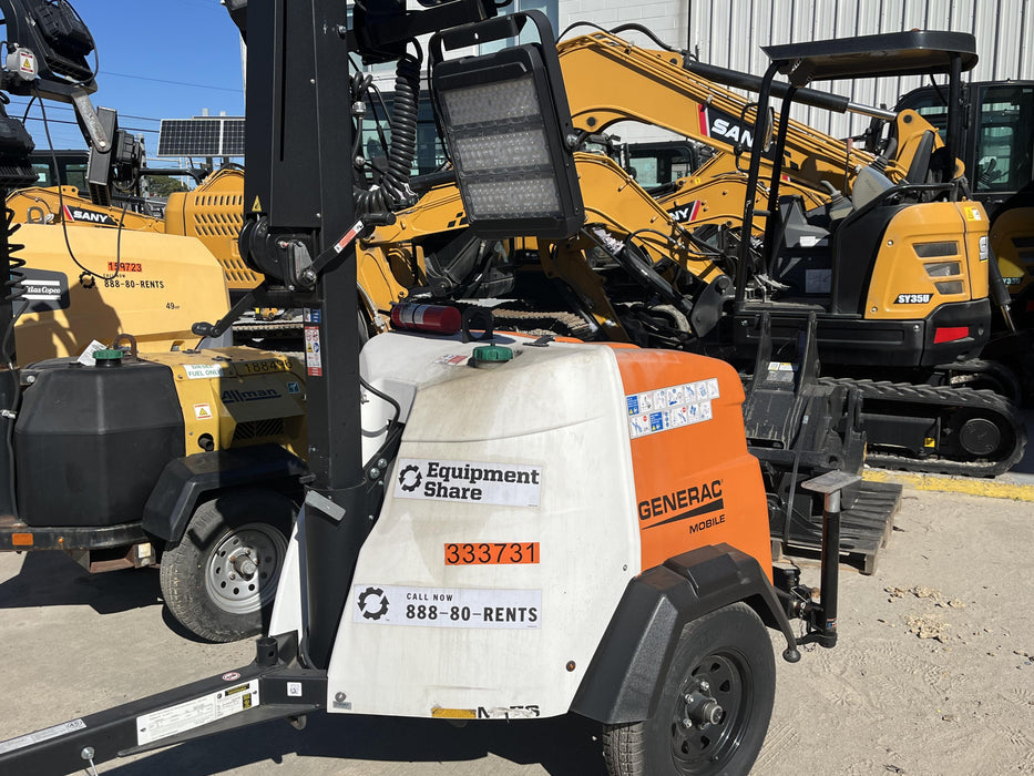 2023 Generac MLT2 Diesel, Flex Switch 120V Input, Powerzone Controller, (4) 320W LED Lights, 4kW Generator, 39.9 Gal Fuel Tank, 2" Ball, T3