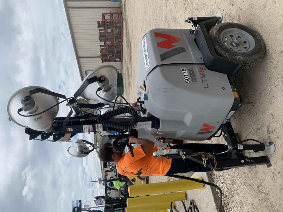 2019 Wacker Neuson LTV6L-MH Mobile Light Tower w/Fuel Level Sensor Installed
