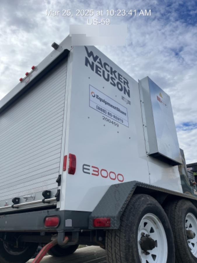 2022 WACKER NEUSON E3000