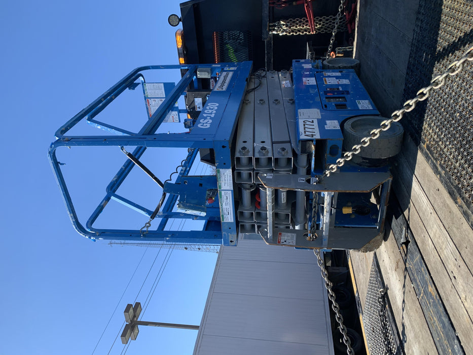 2019 Genie GS-1930 Fixed Rails with Chain Entry