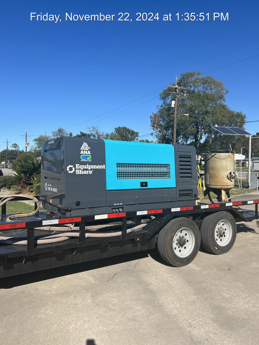 2024 TEXAS PRIDE TRAILERS 18'-20' Lowboy Sand Blasting Unit