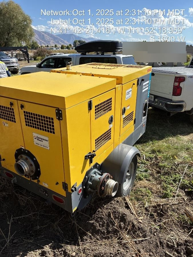 2020 ATLAS COPCO PAS 150 HF CS Enclosed