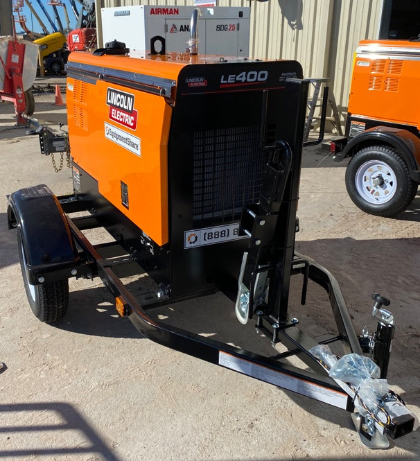 2022 Lincoln Electric LE400 Kubota V1505, Trlr, Cable Rack, Light Kit, ES Decals, T3