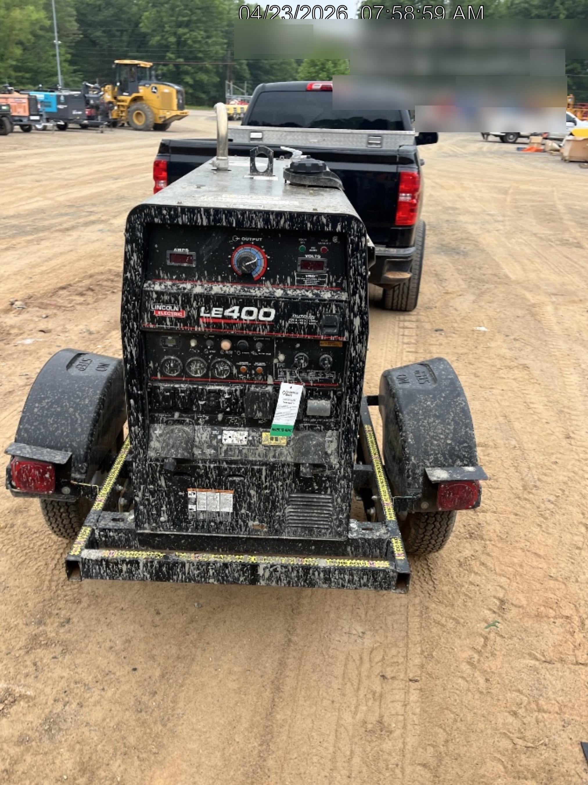 2024 Lincoln Electric LE400 Kubota V1505, Trlr, Cable Rack, Light Kit, ES Decals, T3