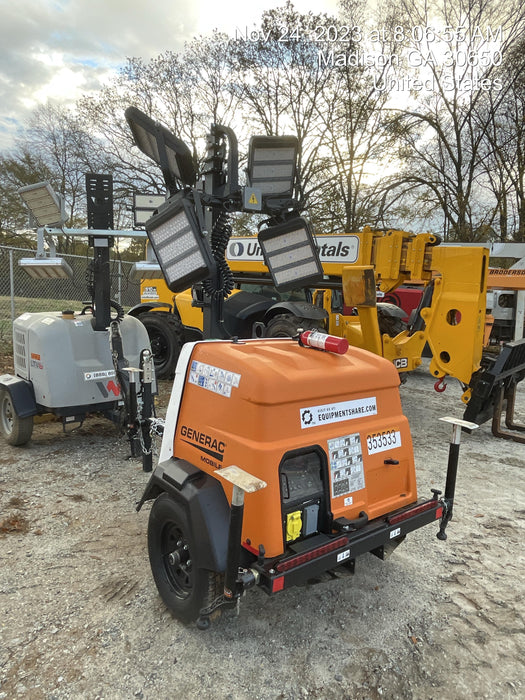 2023 Generac MLT2 Diesel, Flex Switch 120V Input, Powerzone Controller, (4) 320W LED Lights, 4kW Generator, 39.9 Gal Fuel Tank, 2" Ball, T3