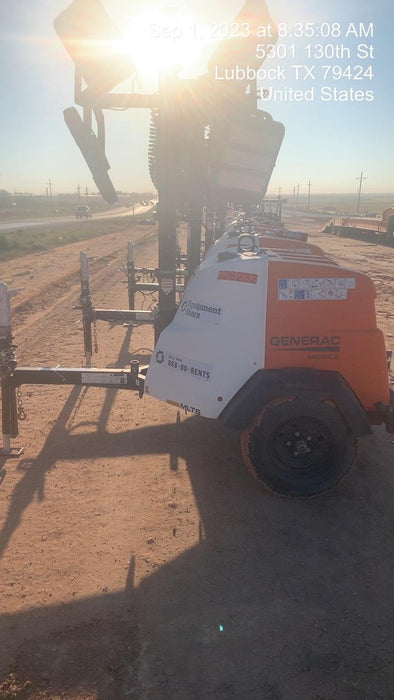 2023 Generac MLT2 Diesel, Flex Switch 120V Input, Powerzone Controller, (4) 320W LED Lights, 4kW Generator, 39.9 Gal Fuel Tank, 2" Ball, T3