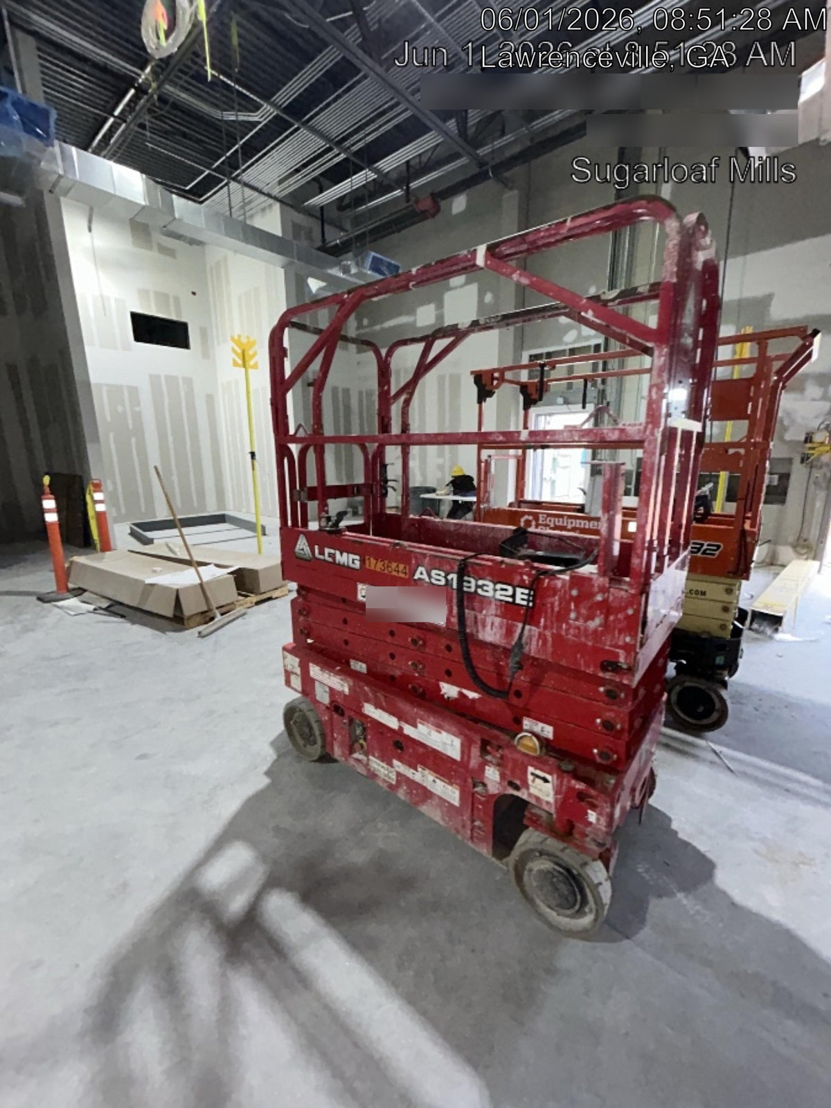 2021 Lgmg AS1932E Electric Drive, Solid Non Marking Tires, Dual Beacons
