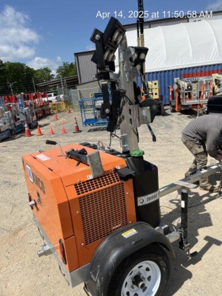 2024 Wanco WLTT-4MM4K Diesel, Deep Sea Controller, Shore Power Plug, Auto Start, (4) 350W LED Floodlights, 4kW Generator, 60 Gal Fuel Tank, 2" Ball, T3