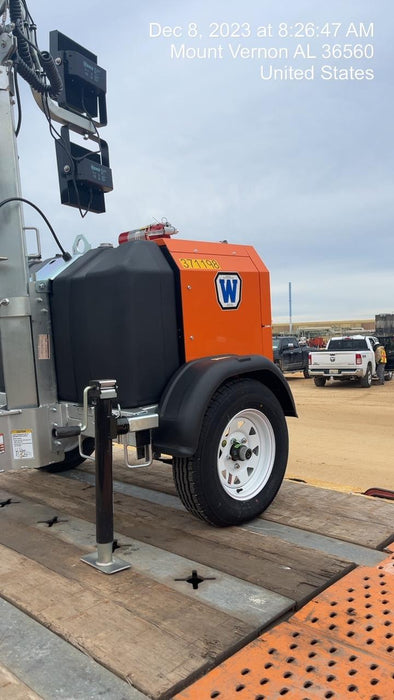 2023 Wanco WLTT-4MM4K Diesel, Deep Sea Controller, Shore Power Plug, Auto Start, (4) 350W LED Floodlights, 4kW Generator, 60 Gal Fuel Tank, 2" Ball, T3