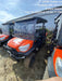 2022 Kubota RTV-X1140W-H Plastic Canopy, Windshield Acrylic Clear, LED Strobe Light, Wire Harness Kit, Back up Alarm