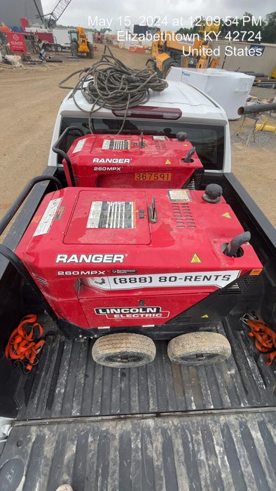 2022 Lincoln Electric Ranger 260MPX K3458-1 Ranger Gasoline Engine Driven Welder (Kohler)