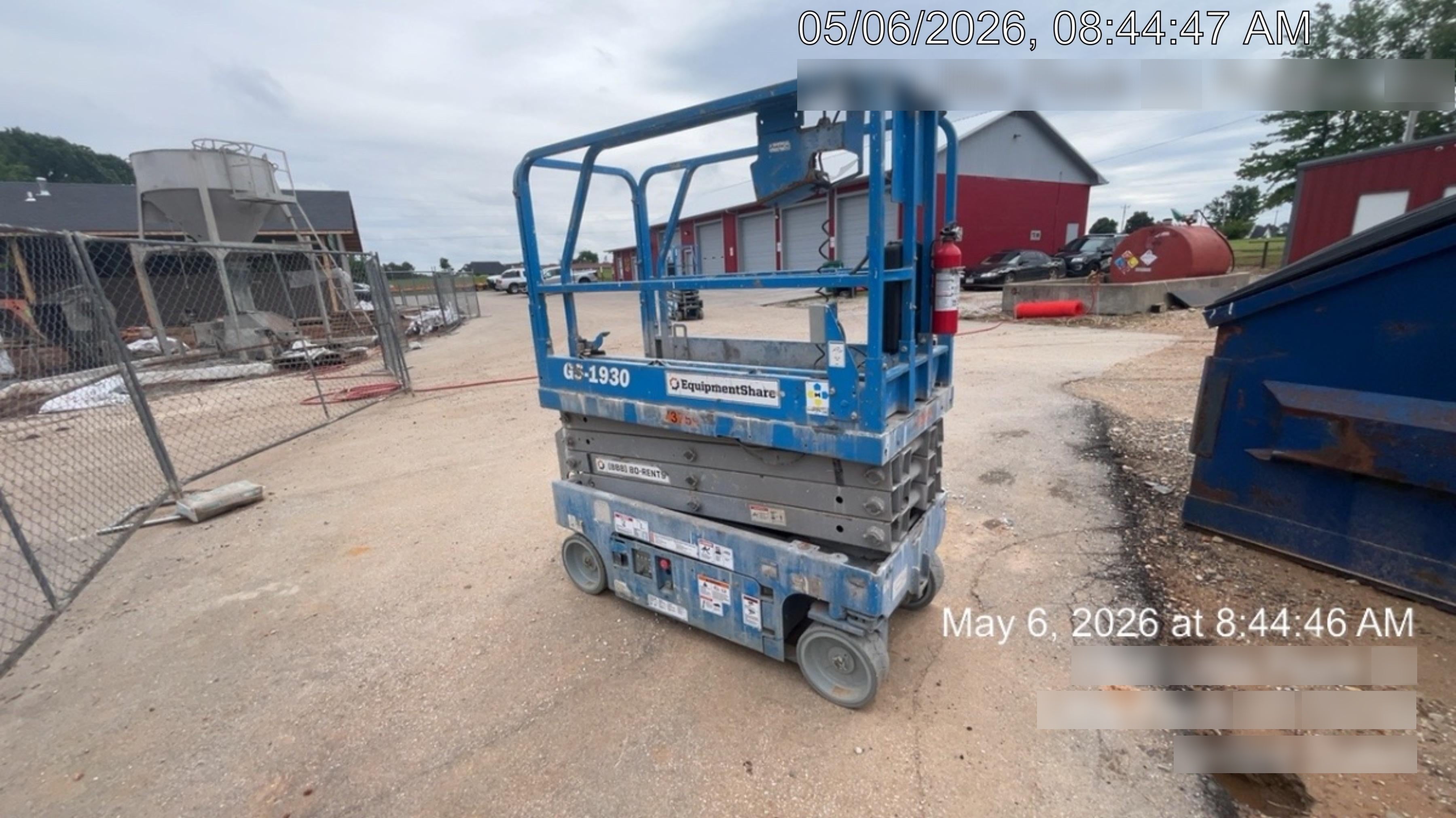 2020 Genie GS-1930 Fixed rails with chain entry gate - Pre A92.20