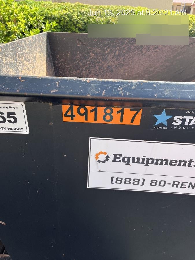 2025 STAR INDUSTRIES M-1820 - Self-Dump Hopper