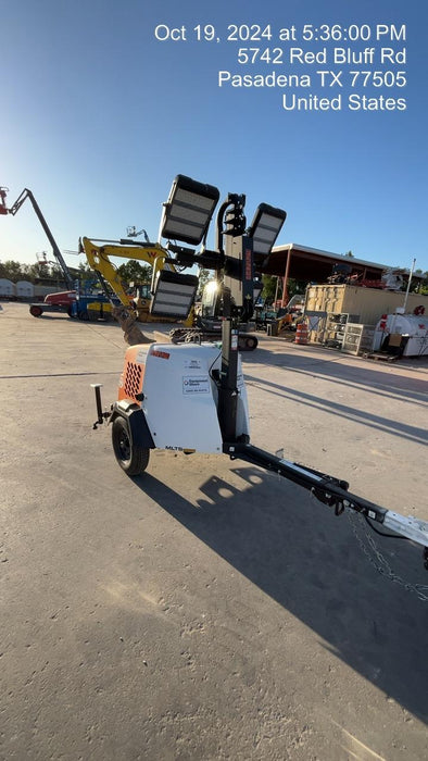 2024 Generac MLTS-4 2.4kW, Mitsu Eng, Analog, LED, Diesel.