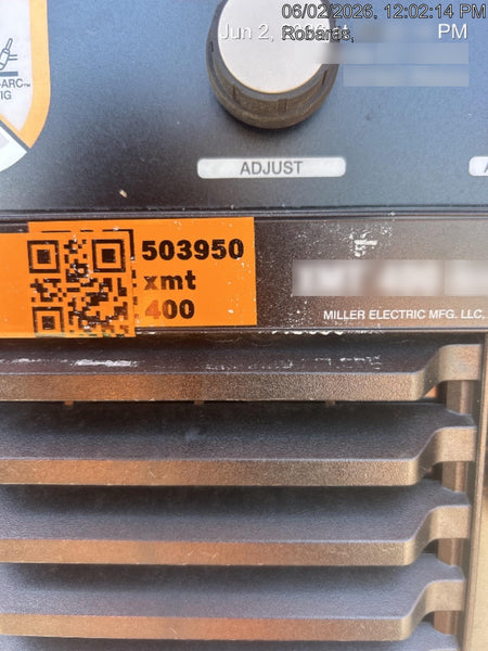 2025 MILLER ELECTRIC XMT 400