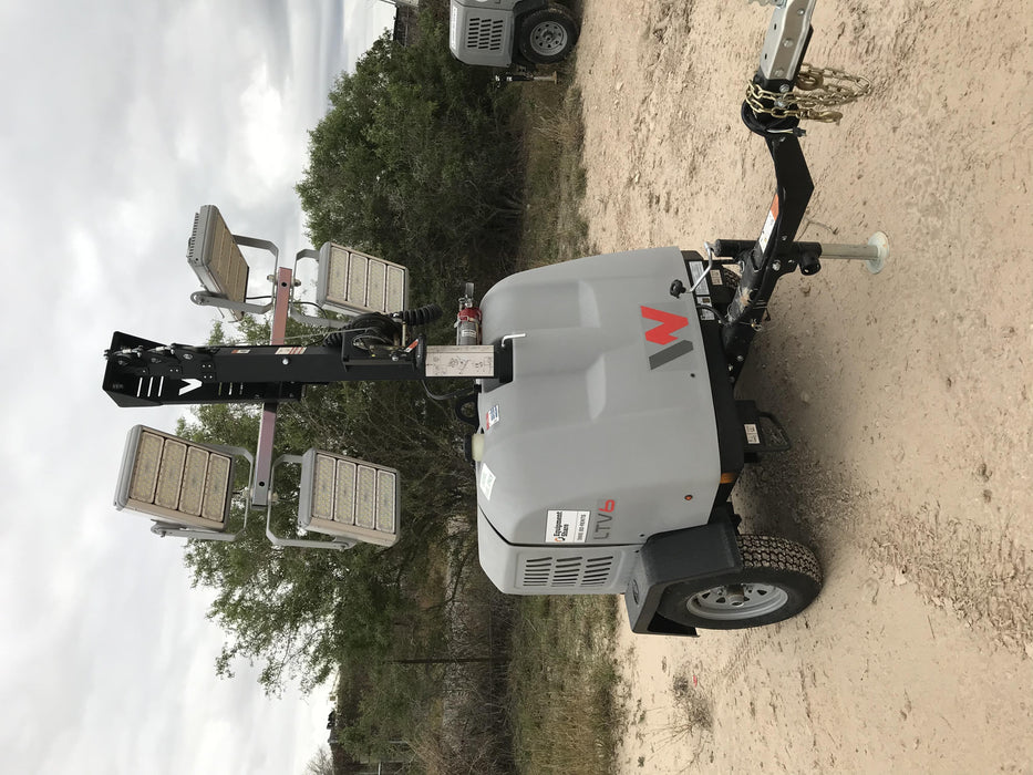2019 Wacker Neuson LTV6K-LED LTV6K Light Tower, LED 300W, Telematics EQ SH Kubota