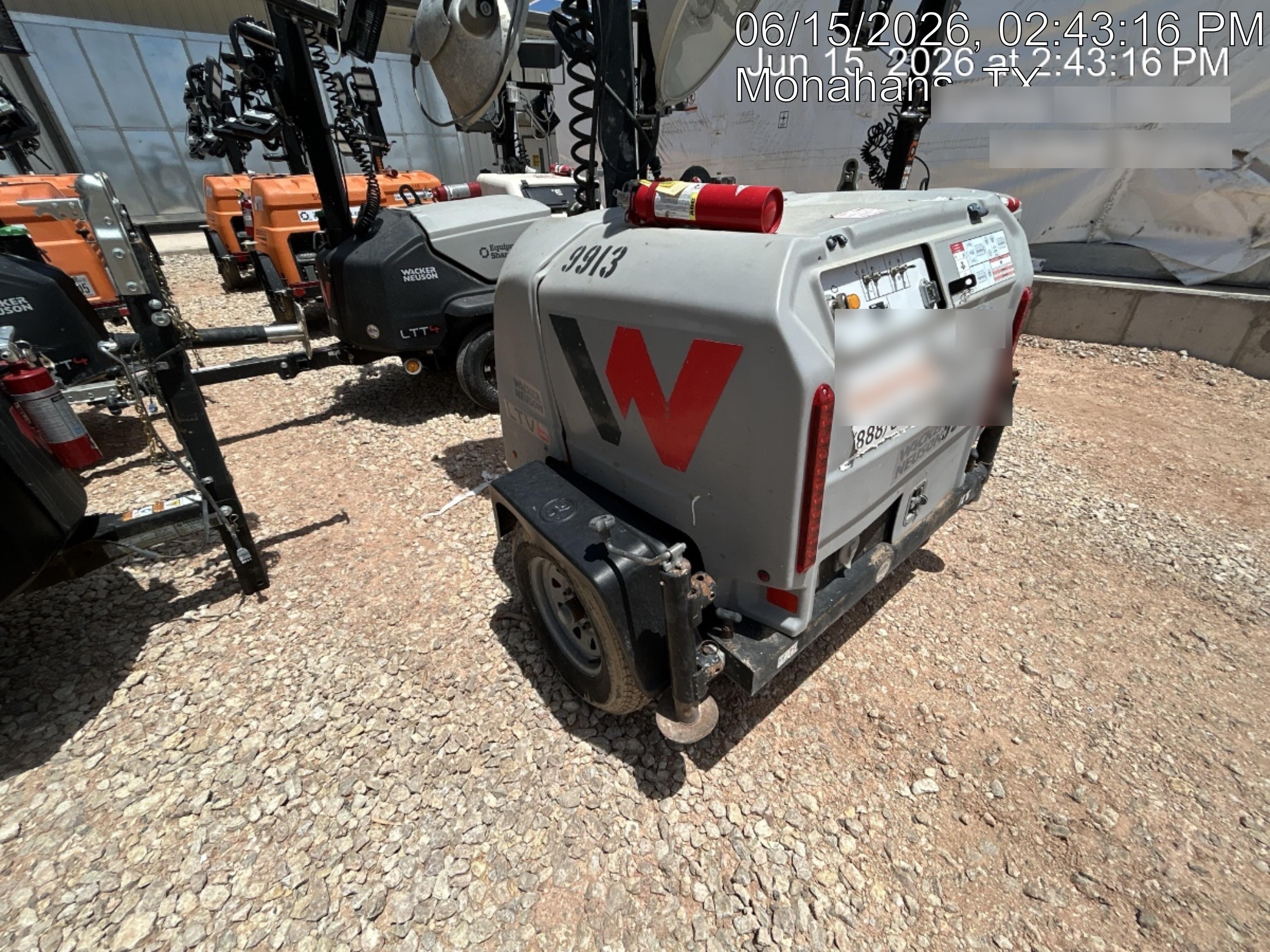 Wacker Neuson LTV6K-MH Wacker Neuson LTV6K Towable Light Tower