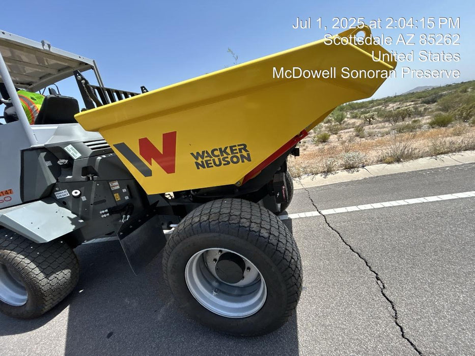 2025 WACKER NEUSON DV603 Canopy Turf Tires