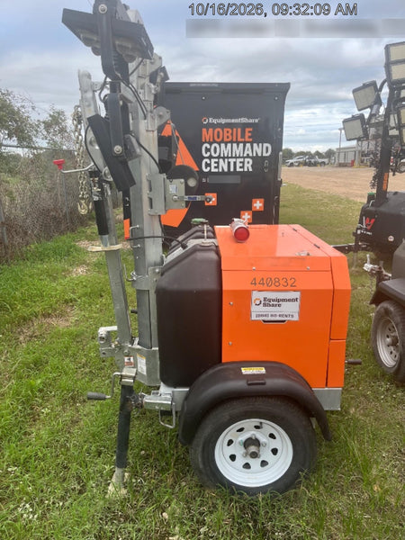 2024 Wanco WLTT-4MM4K Diesel, Deep Sea Controller, Shore Power Plug, Auto Start, (4) 350W LED Floodlights, 4kW Generator, 60 Gal Fuel Tank, 2" Ball, T3