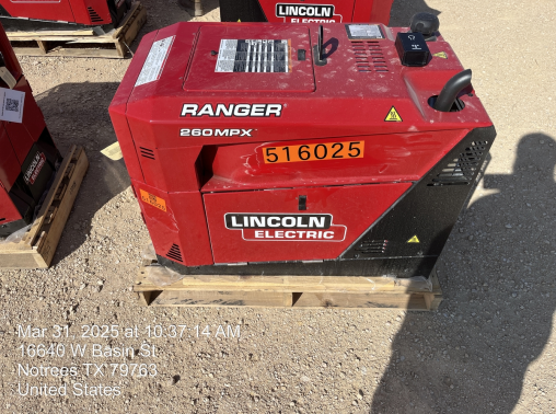 2025 LINCOLN ELECTRIC Ranger 260MPX