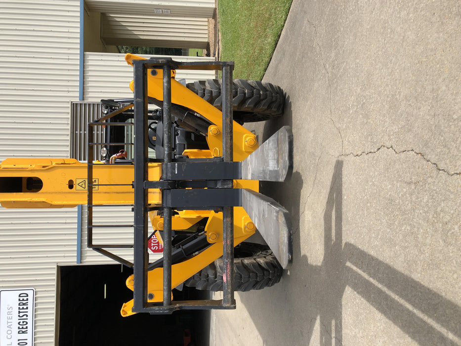 2020 JCB 510-56 Canopy, 74 HP, Solid Tires, STD Worklight, Beacon, Aux Hydraulics, Lifting Eye, Back up Alarm w/66" Carriage/60" Forks