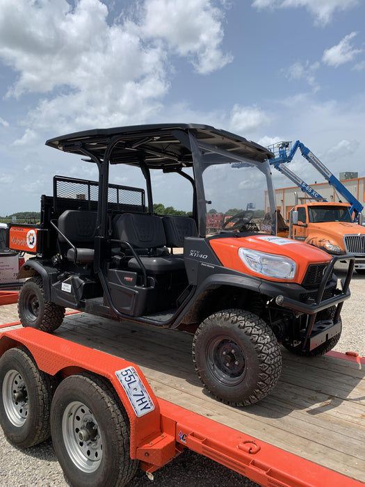 2021 Kubota RTV-X1140W-H Plastic Canopy, Windshield Acrylic Clear, LED Strobe Light, Wire Harness Kit, Back up Alarm