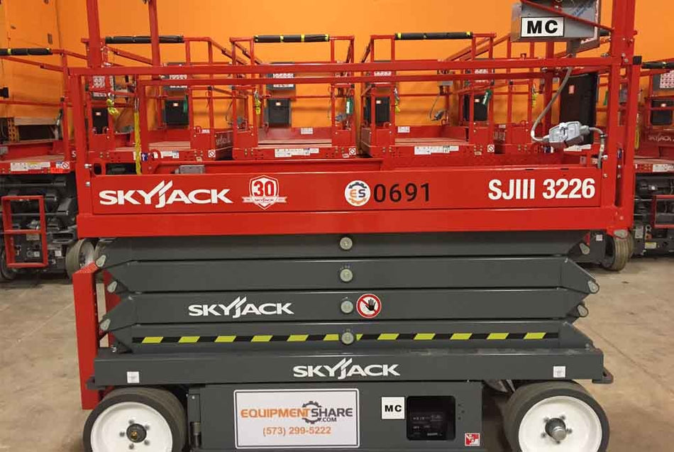 2015 Skyjack SJIII-3226 SkyJack 3226 26' Scissor Lift