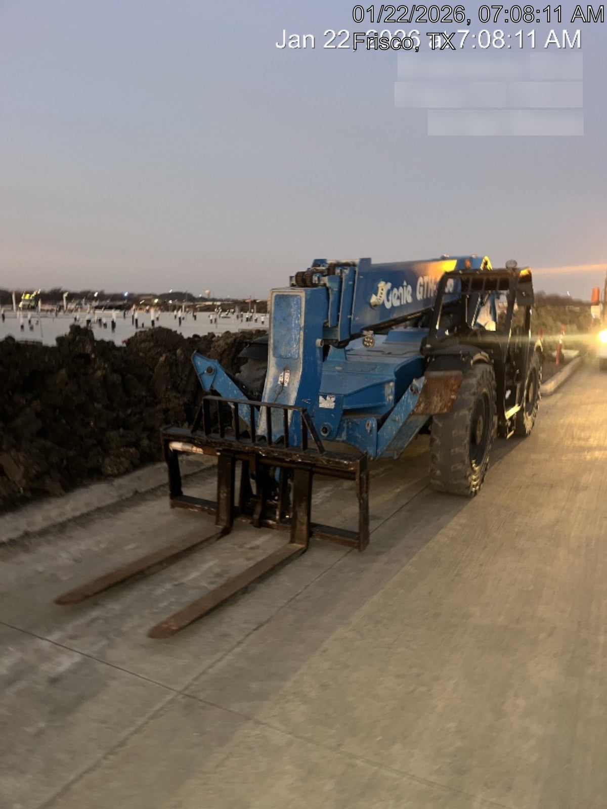 2017 Genie GTH-1056 Open Cab/Solid Tires
