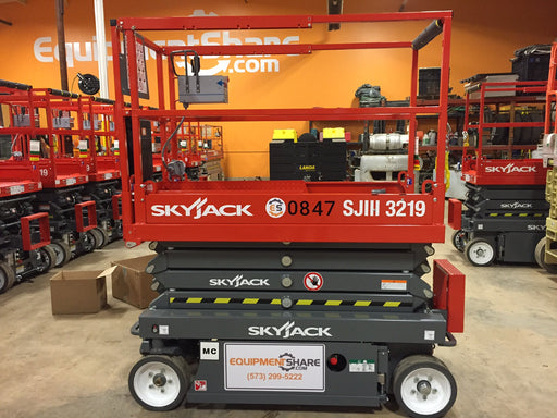 2016 Skyjack SJIII-3219 2016 SkyJack SJIII 3219 19' Scissor Lift