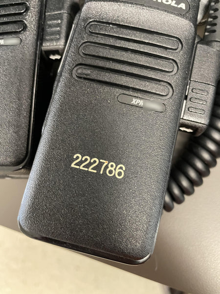 2022 MOTOROLA XPR3300E